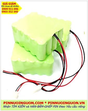 Pin thang máy 28,8V2000mAh, Pin sạc NiMh 28,8V2000mAh thay pin thang máy các hãng /Nhận hàng bấm chế ghép pin 